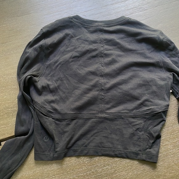 Lululemon Ribbed Long Sleeve - Picture 3 of 4